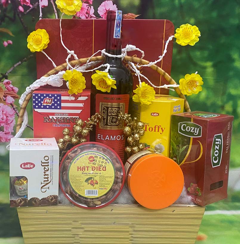 Giỏ quà tết 800K