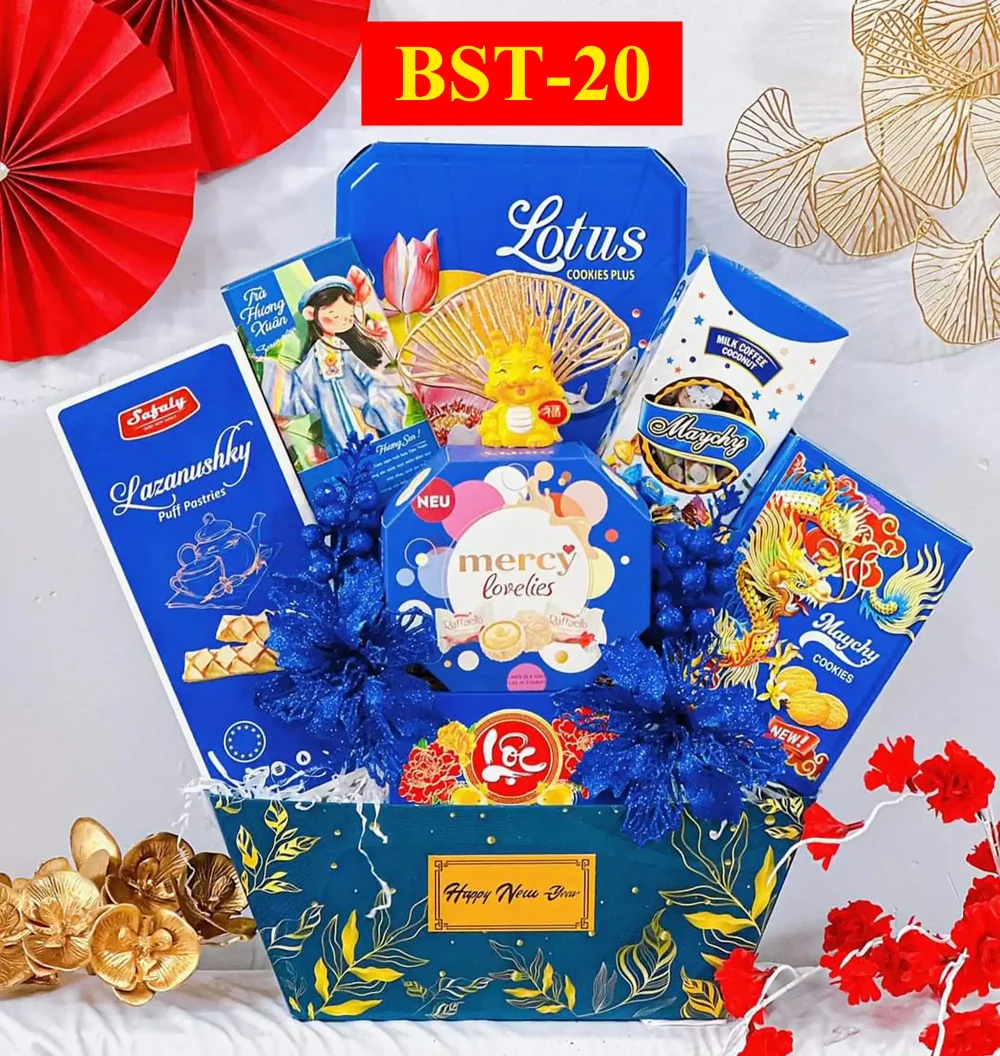 Giỏ quà tết 300k | Mẫu mới 2025