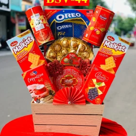 Giỏ quà tết không rượu
