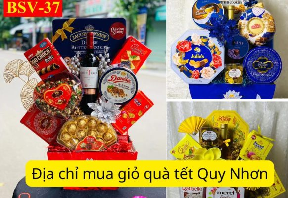 Địa chỉ bán giỏ quà tết Quy Nhơn Bình Định giá tốt